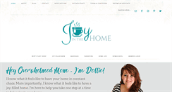 Desktop Screenshot of joyinthehome.com