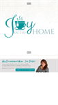 Mobile Screenshot of joyinthehome.com